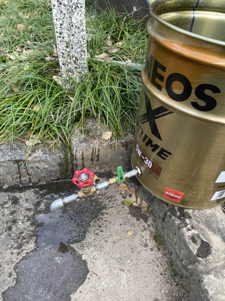 廃油ストーブ用タンク