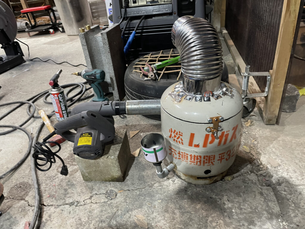 廃油ストーブ本体